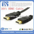 Câble HDMI mince 3ft, 5ft, 6ft, 10ft, 25ft .....